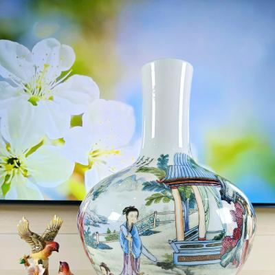 BÌNH SỨ CAO CẤP HỌA TIẾT THẬP NHỊ KIM THOA